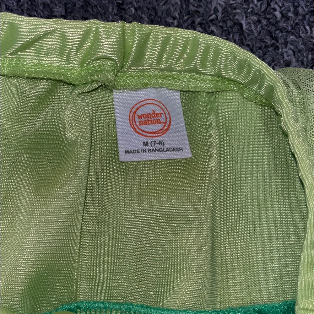 Wondernation Green Girls Skirt - Picture 3 of 4
